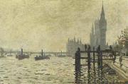 Claude Monet The Thames Below Westminster oil painting reproduction